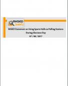 بيان راصد حول استخدام الصالات الرياضية خلال يوم الاقتراع